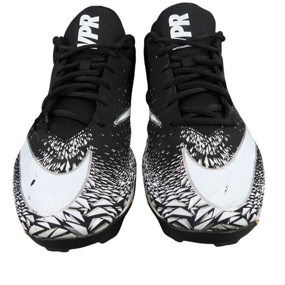 Nike Shoes Mens 13 Football Cleats Vapor Fastflex Athletic Sport Black White Vpr - Picture 5 of 16